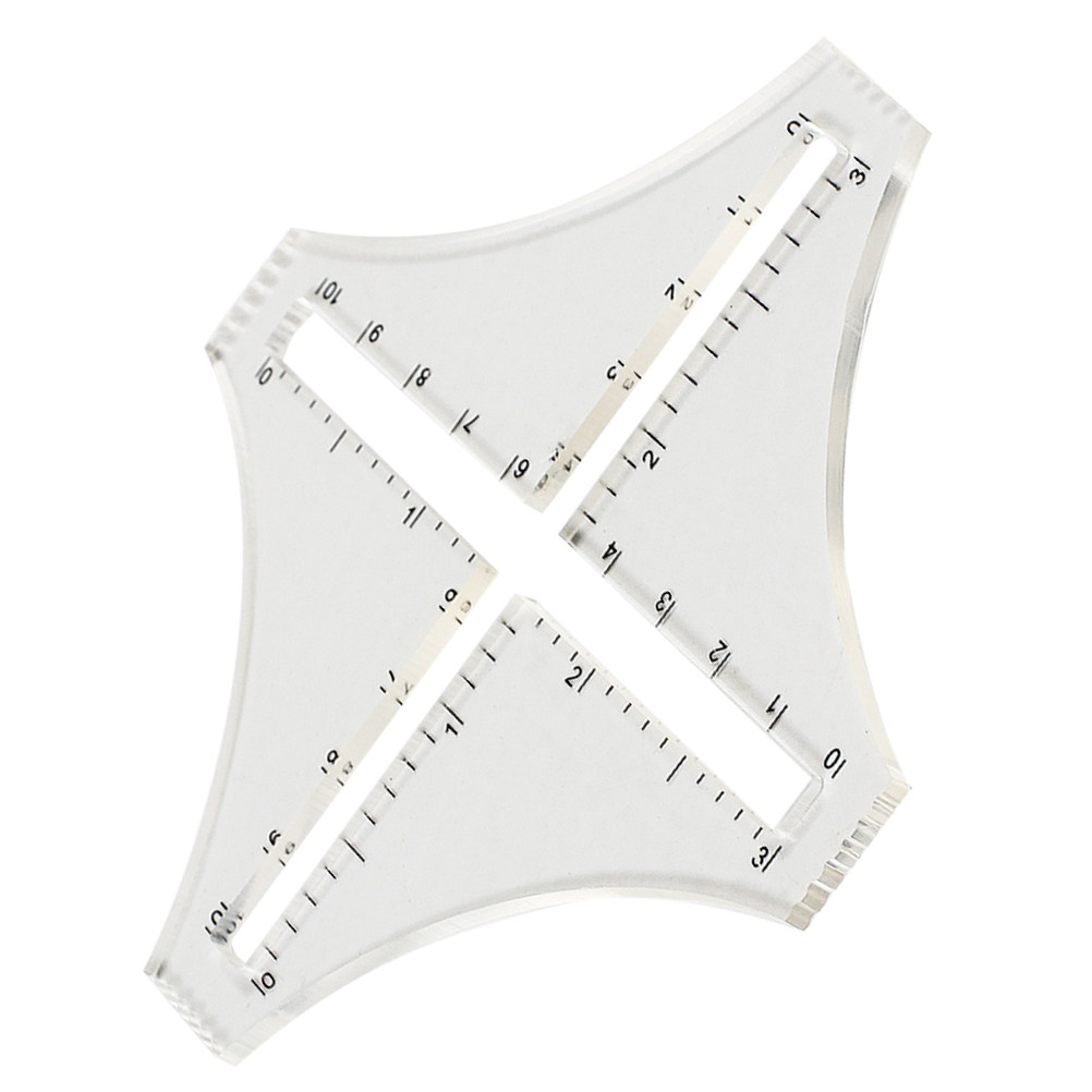 مقياس كثافة الحياكة الشفاف عال - مراجعة Sewing Gauge Ruler وسعره