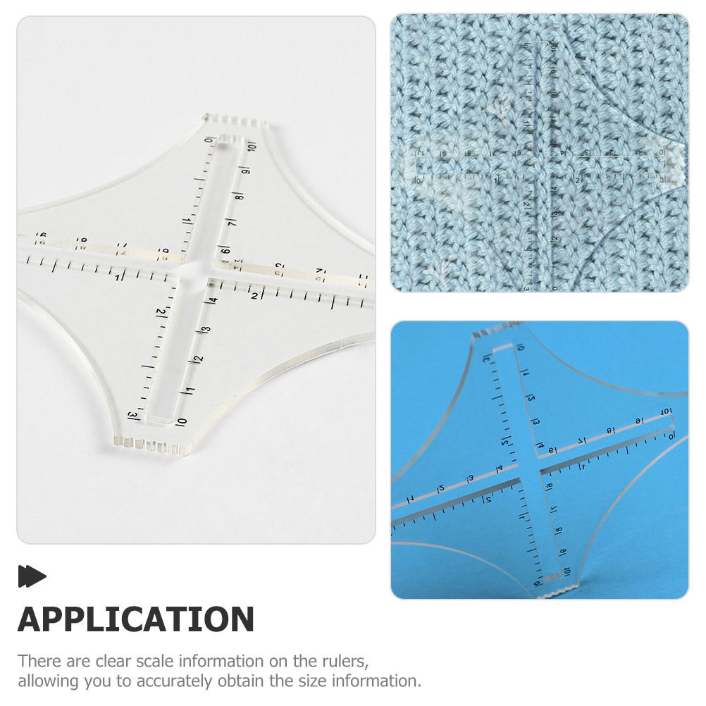 مقياس كثافة الحياكة الشفاف عال - مراجعة Sewing Gauge Ruler وسعره