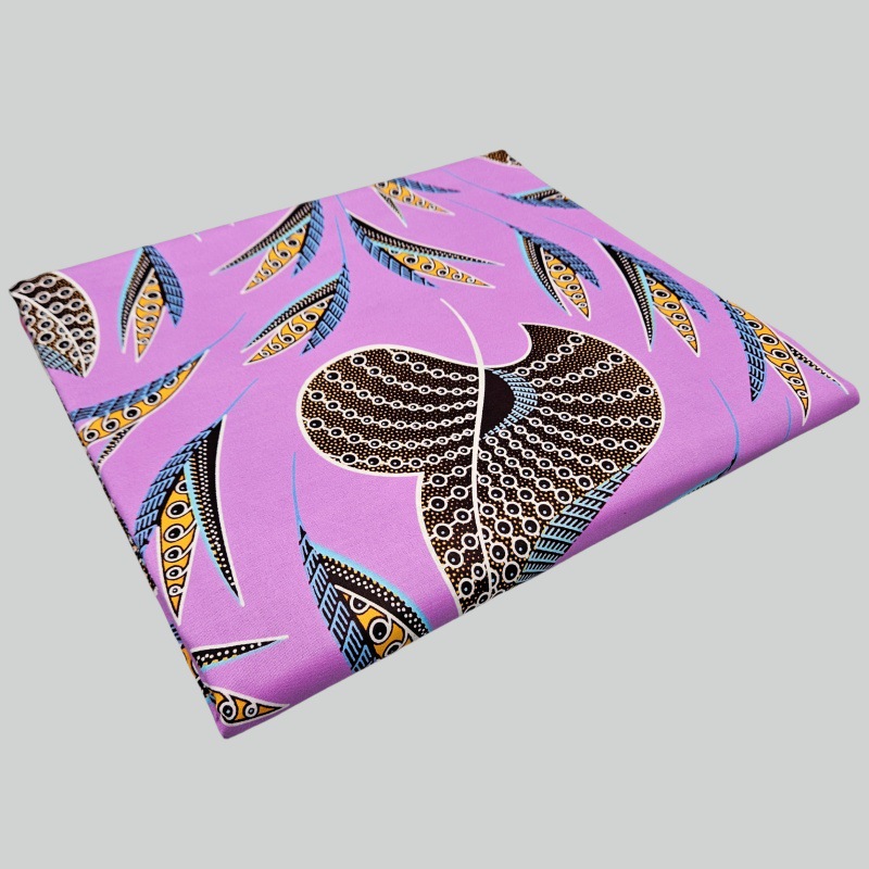 46 بوصة * 6 ياردة الأرجواني ال - مراجعة Sewing Batik Fabric وسعره